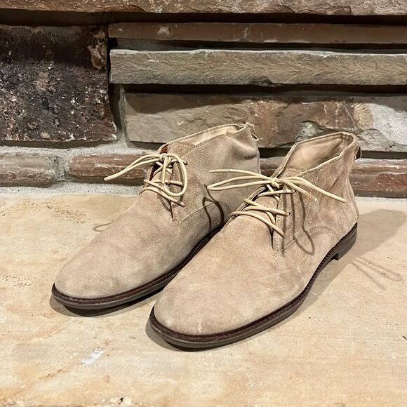 Sperry Tan Suede Lace Up Chukka Boot - Picture 1 of 8